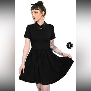 Solid Courtney Babydoll Dress